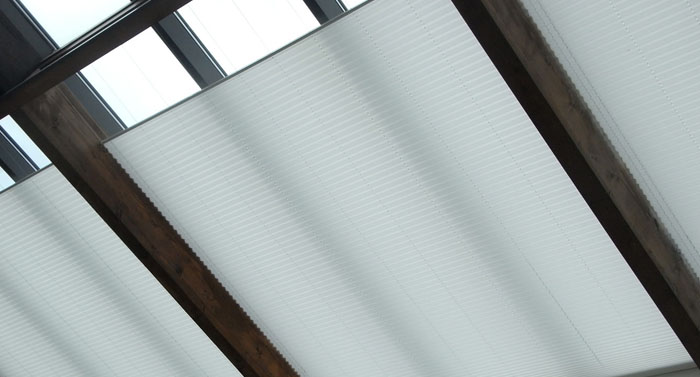 Commercial Pleated Blinds