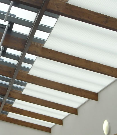 Pleated Blinds for Offices