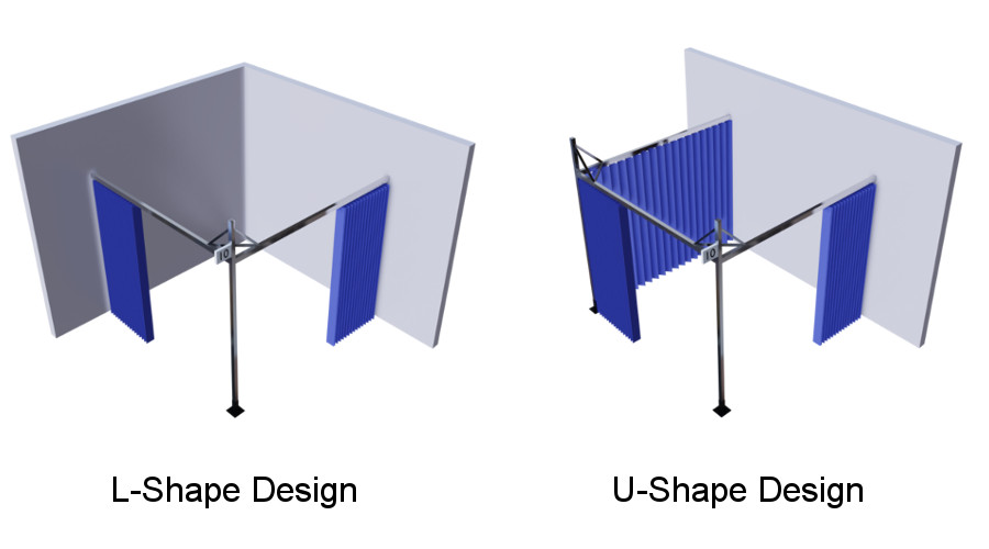 Qwick Cube U and L shape designs