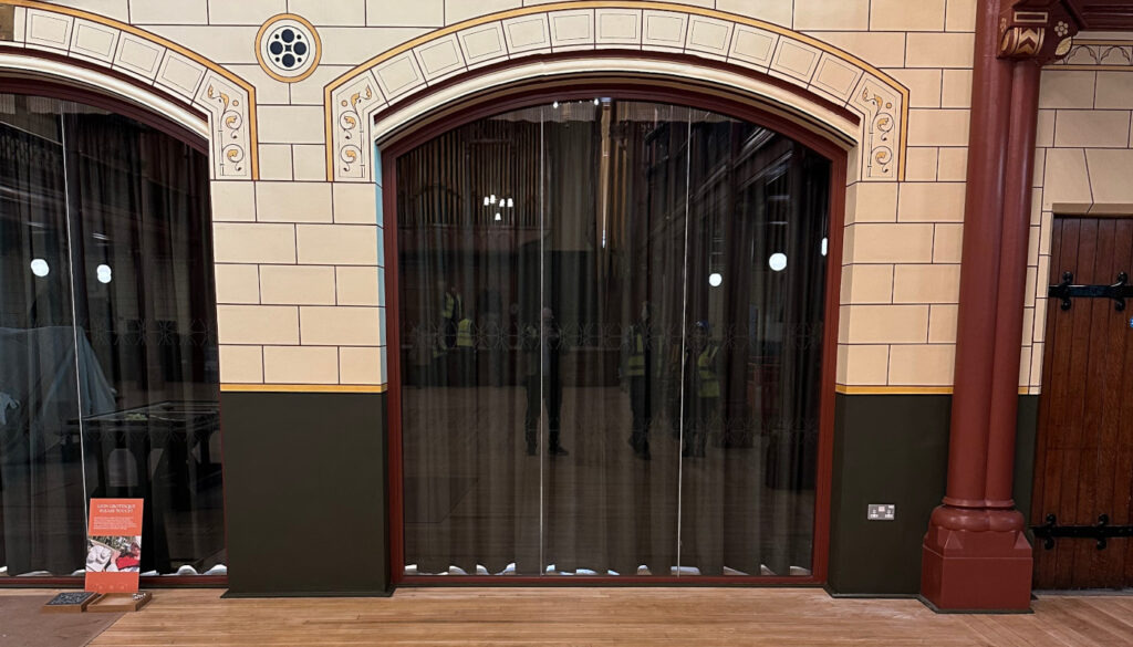 Dover town hall maison dieu curtains