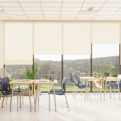 Harmony dimout recycled blind fabric