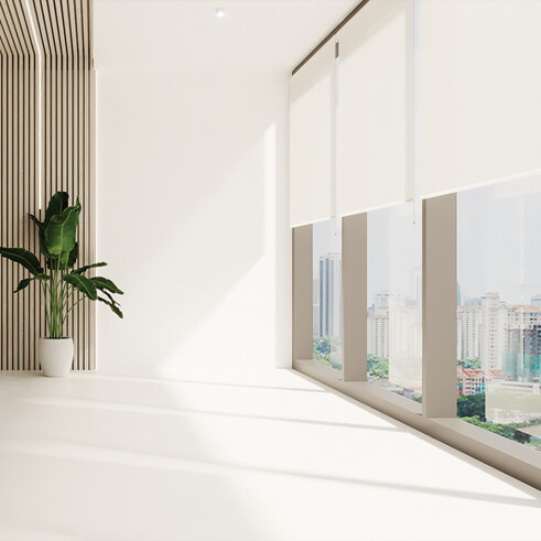 Harmony Screen Whiteback fabric