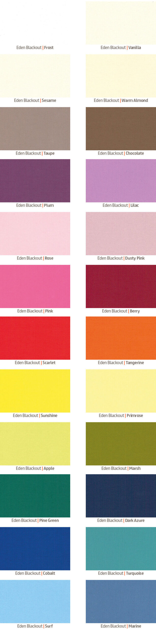 Alto Blackout Blind Fabrics