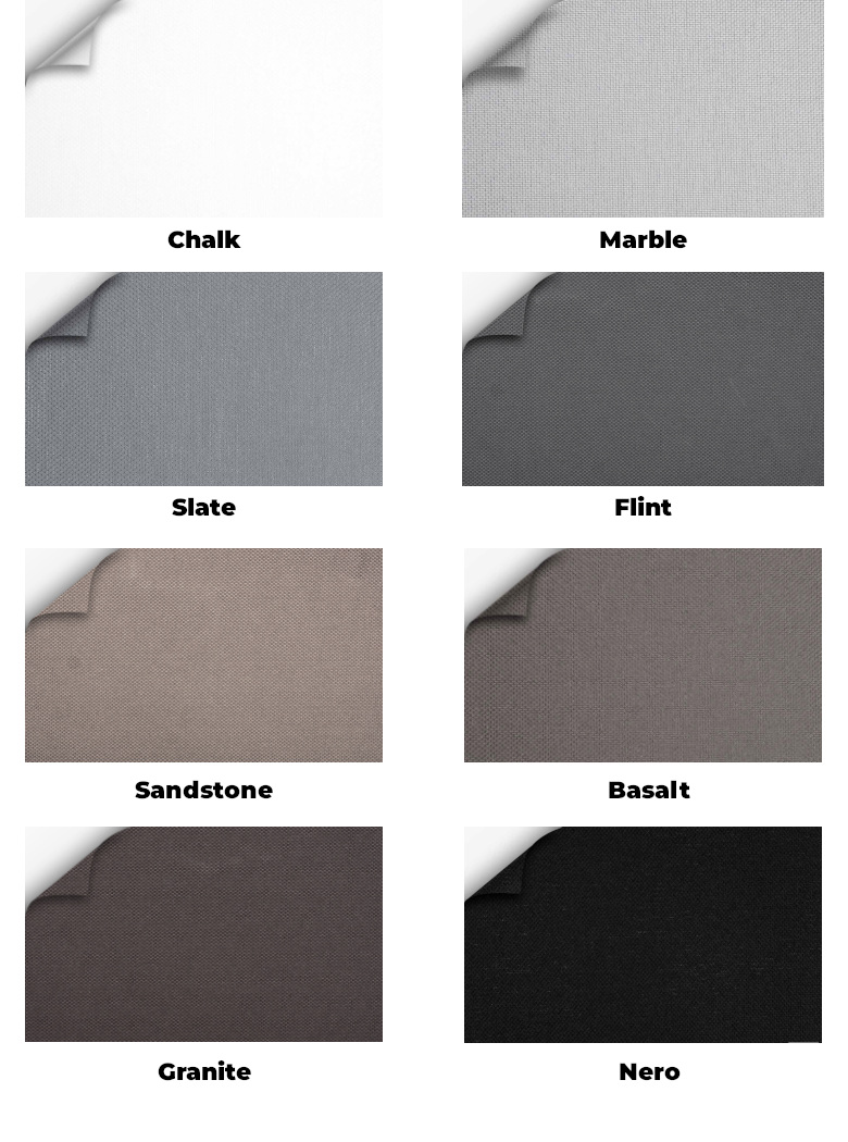 Baritone blind fabric colours