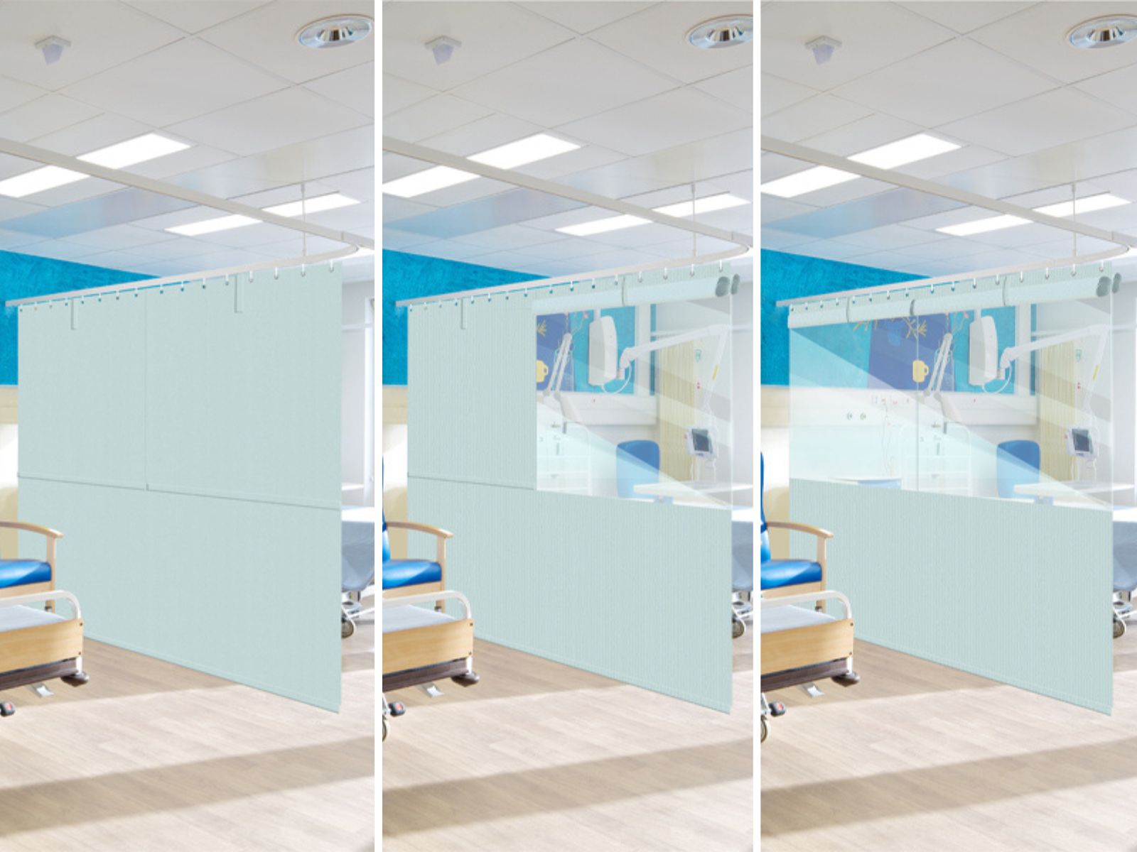 barrierscreen curtains 3 stages