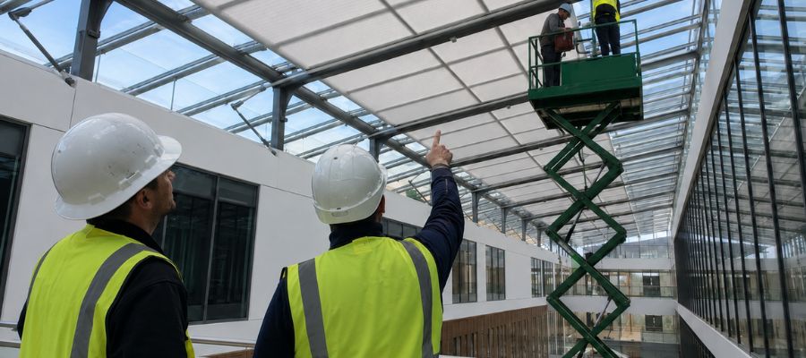 Rooflight blind specification check