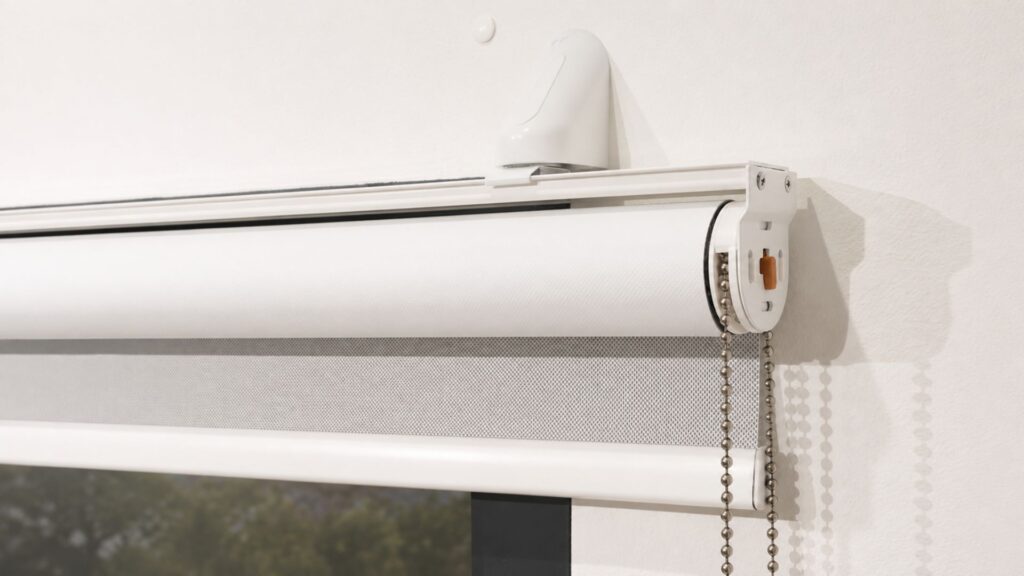 Anti-ligature Sidewinder roller blind